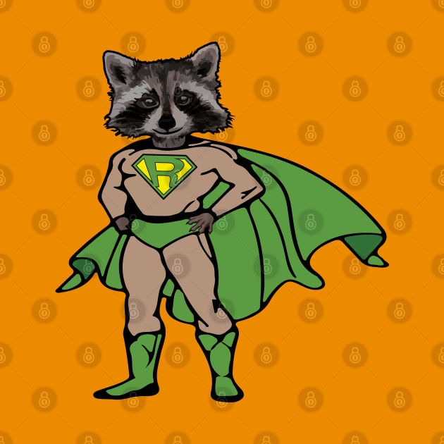 Super Raccoon by sketchpets