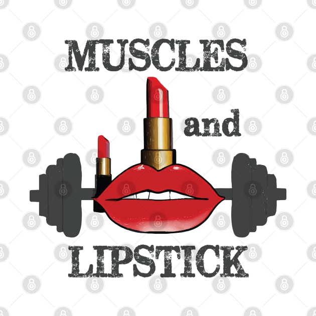 Muscles and Lipstick by ddesing