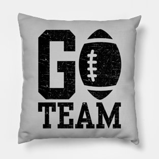 Go Team Football Pillow