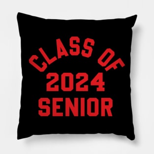 Senior Class of 2024 funny Graduation Of High Middle School Pillow