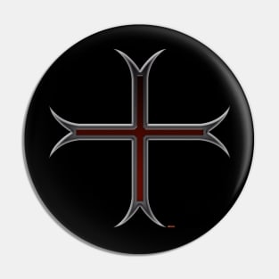 Templar cross 5 Pin