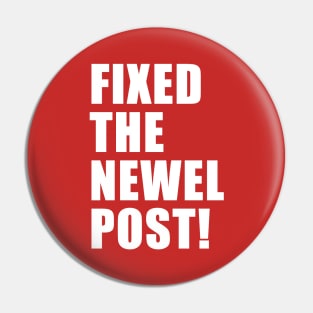 FIXED THE NEWEL POST! Pin