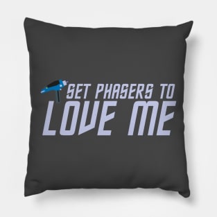 Set Phasers to Love Me Pillow