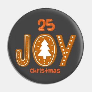 Joy Chrismas Pin