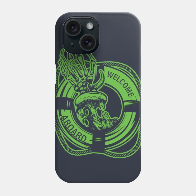 Welcome Aboard Phone Case by PaybackPenguin