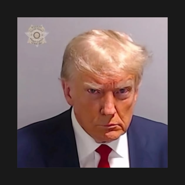 Trump 2023 Mugshot Georgia by ChevDesign