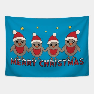 Christmas Robins Tapestry