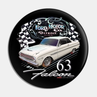 1963 Ford Falcon Hot Rod Muscle Classic Car Pin