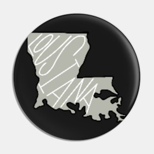 Louisiana! Sticker Pin