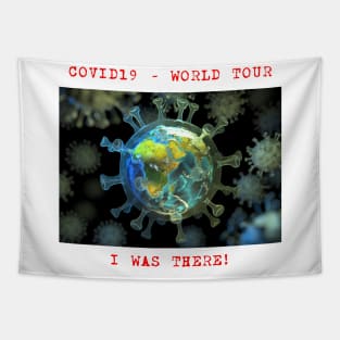 COVID 19 - World Tour Tapestry