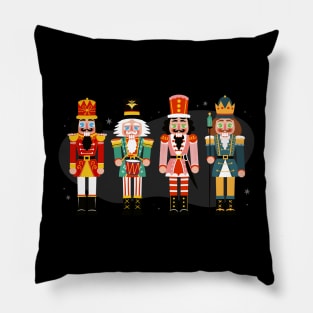 Nutcrackers Christmas Collection Pillow