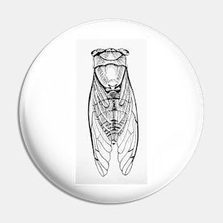 Cicada - theartproject Pin