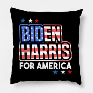 Biden Harris For America Pillow