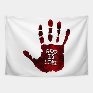 God is love Tapestry