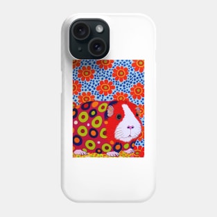 Smell the Flowers, Little Guinea Pig Phone Case