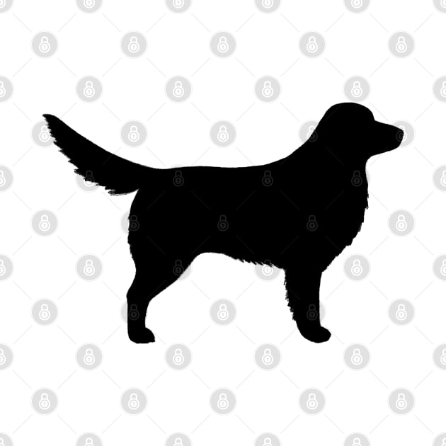 Nova Scotia Duck Tolling Retriever Silhouette by Coffee Squirrel