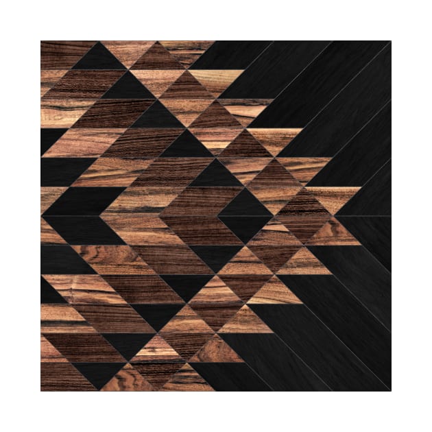 Urban Tribal Pattern No.11 - Aztec - Wood by ZoltanRatko