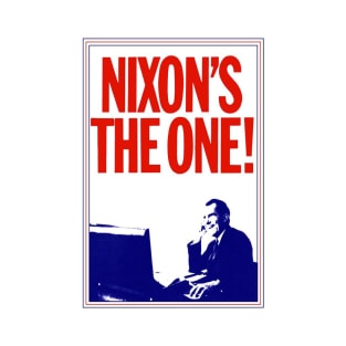 Richard Nixon Vintage Campaign Poster T-Shirt