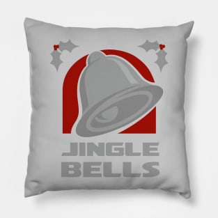 Jingle Bells - Silver Pillow