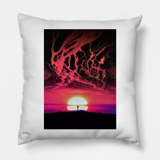 Storm of Isolation! A Sun Rise Love Story Pillow