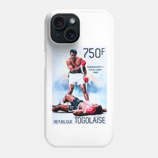 Muhammad Ali Postage Stamp Phone Case