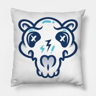 Bear Skull Pillow