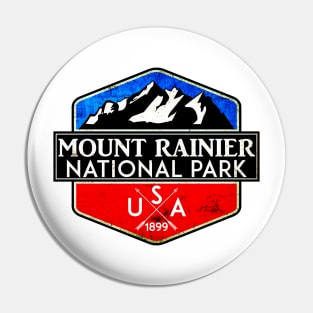 MOUNT RAINIER NATIONAL PARK WASHINGTON 1899 HIKING CAMPING CLIMBING Pin