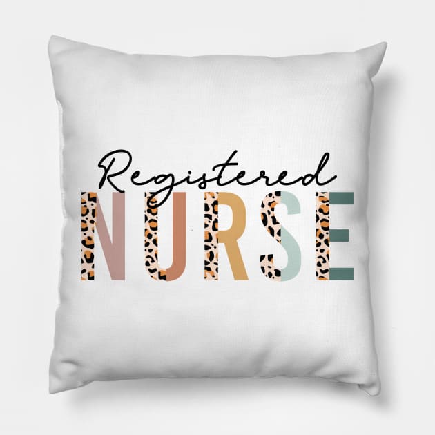 Registered Nurse Living that Nurse Life Pillow by uncommontee