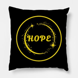 Glimmer Of Hope Be Hopeful 3 Pillow