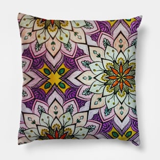 Little Orange Petals Pillow