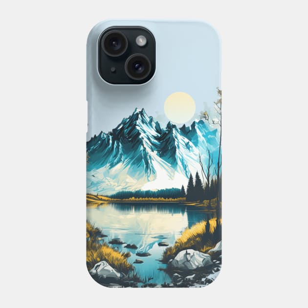 Nature beautiful scenery Phone Case by KHWD