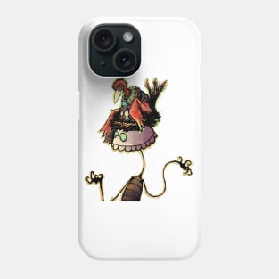 Bird of unfortunate thought Phone Case