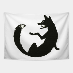 Black Fox Tapestry