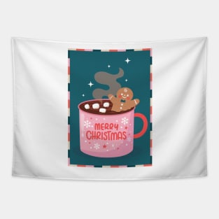 Cozy Christmas Delight Tapestry