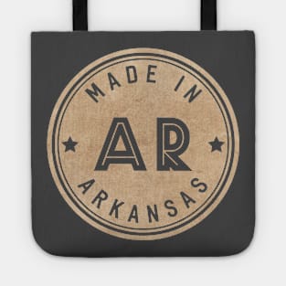 Made In Arkansas AR State USA Tote