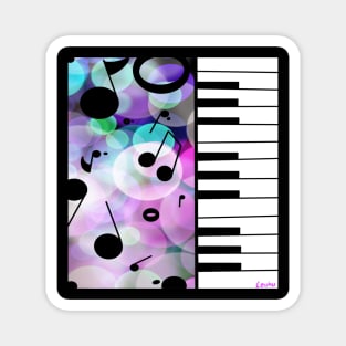 Piano & Notes Magnet