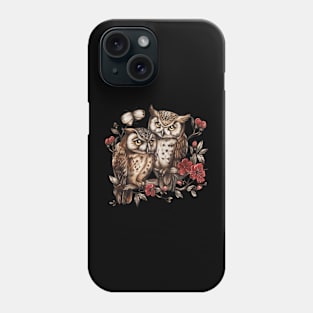Owl Love Design Phone Case