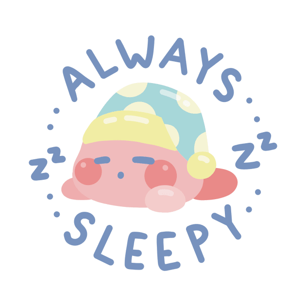 Always Sleepy Poyo by Sweetums Art Shop