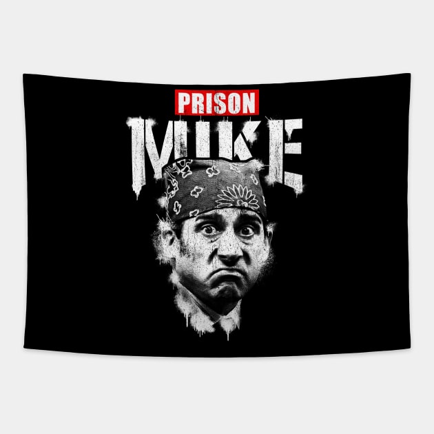 Prison Mike - The Office Tapestry by wookiemike