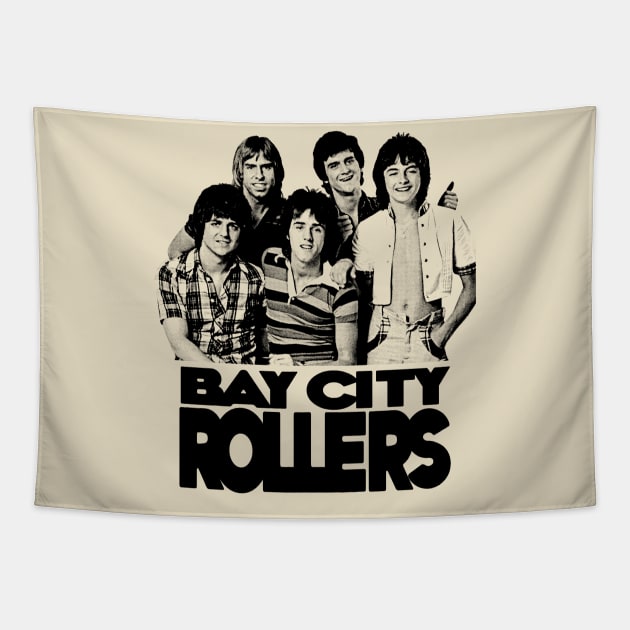 Bay City Rollers Tapestry by Affectcarol