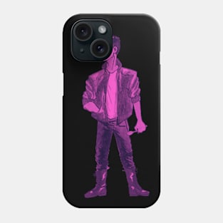 John Saxon w/ Spoon (Pink) Phone Case