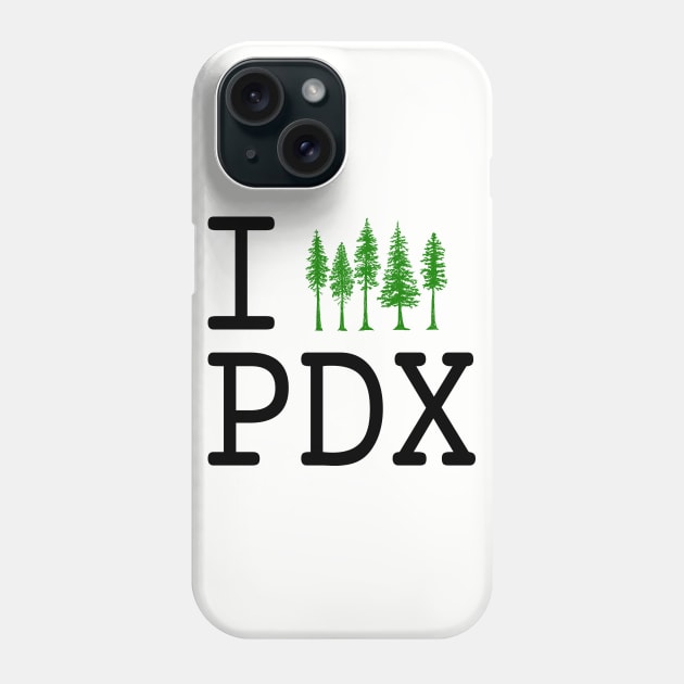 I (tree) PDX Phone Case by Boogiebus