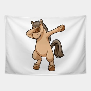 Horse at Hip Hop Dance Dab Tapestry