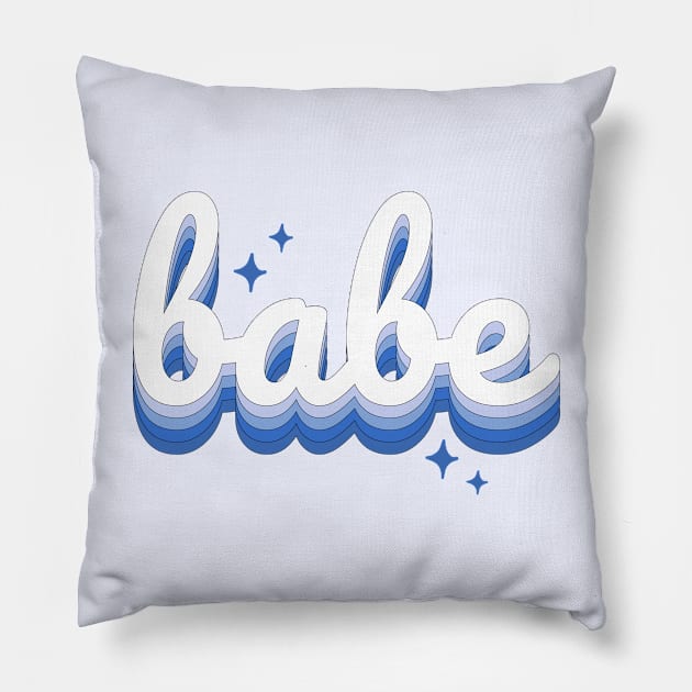 Babe Pillow by Vintage Dream