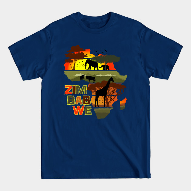 Disover Zimbabwe - Africa - T-Shirt