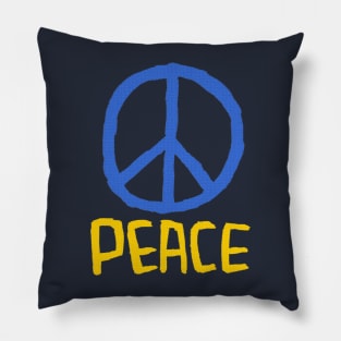 Stand With Ukraine, Peace Ukraine Pillow