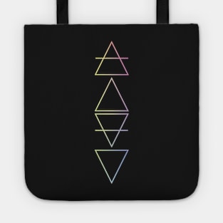 The Four Elements Symbols Tote