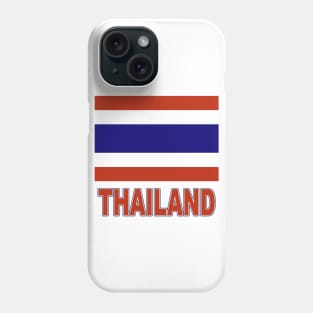 The Pride of Thailand - Thai Flag Design Phone Case