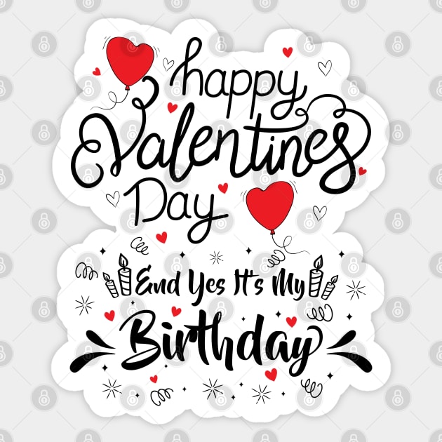 happy valentine day' Sticker | Spreadshirt