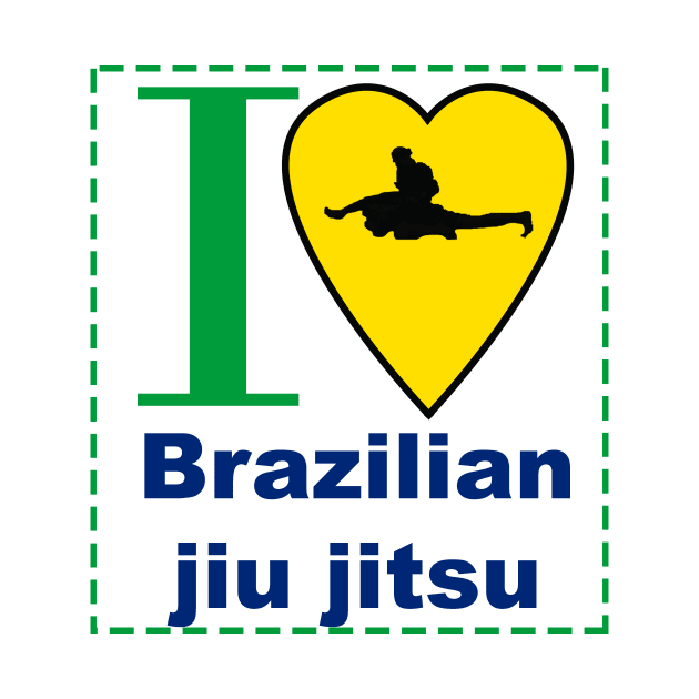 I love Brazilian jiu jitsu by OnuM2018